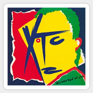 XTC - Drum and Wires Sticker